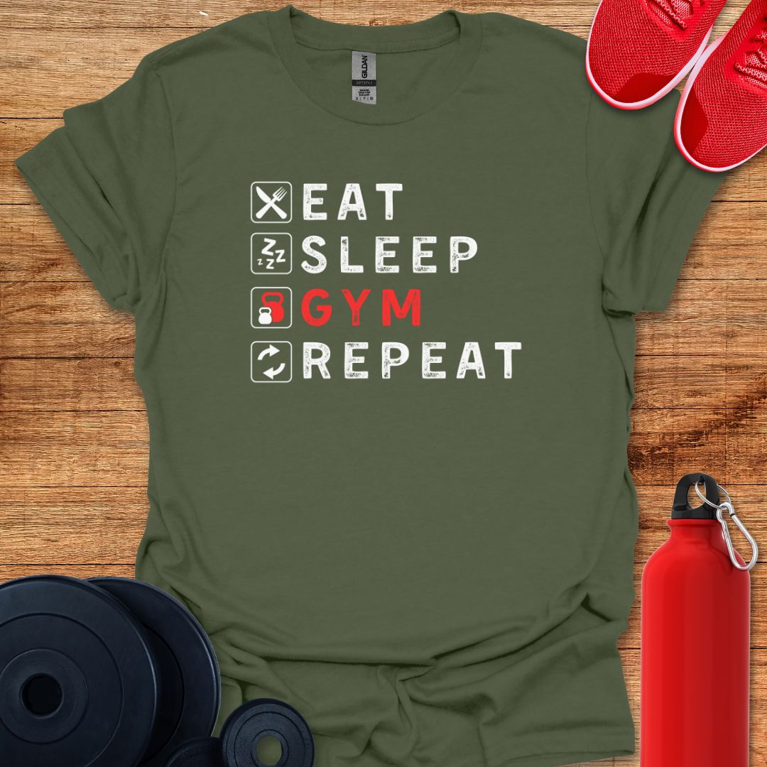 Eat Sleep Gym Repeat