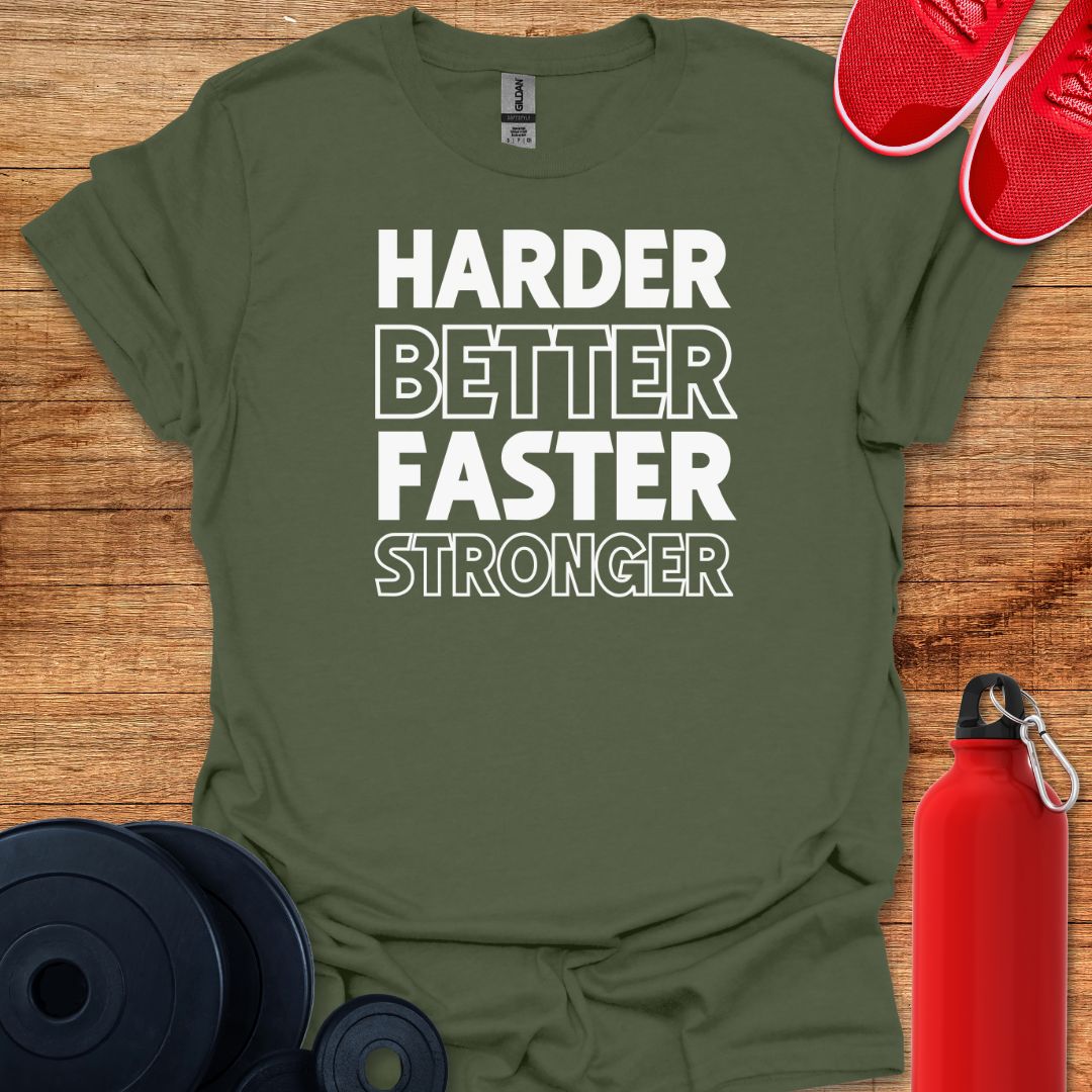 Harder Better Faster Stronger