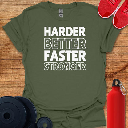 Harder Better Faster Stronger