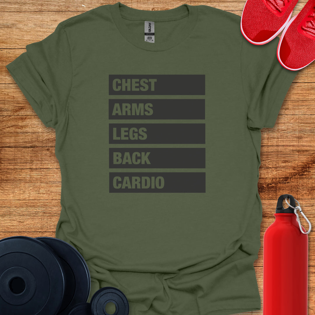 Chest Arms Legs T-Shirt